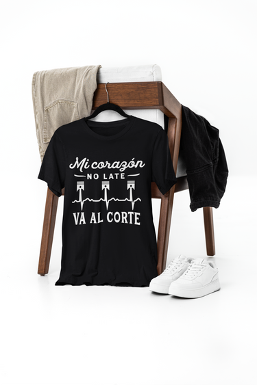 Camiseta Mi Corazón No Late Va Al Corte